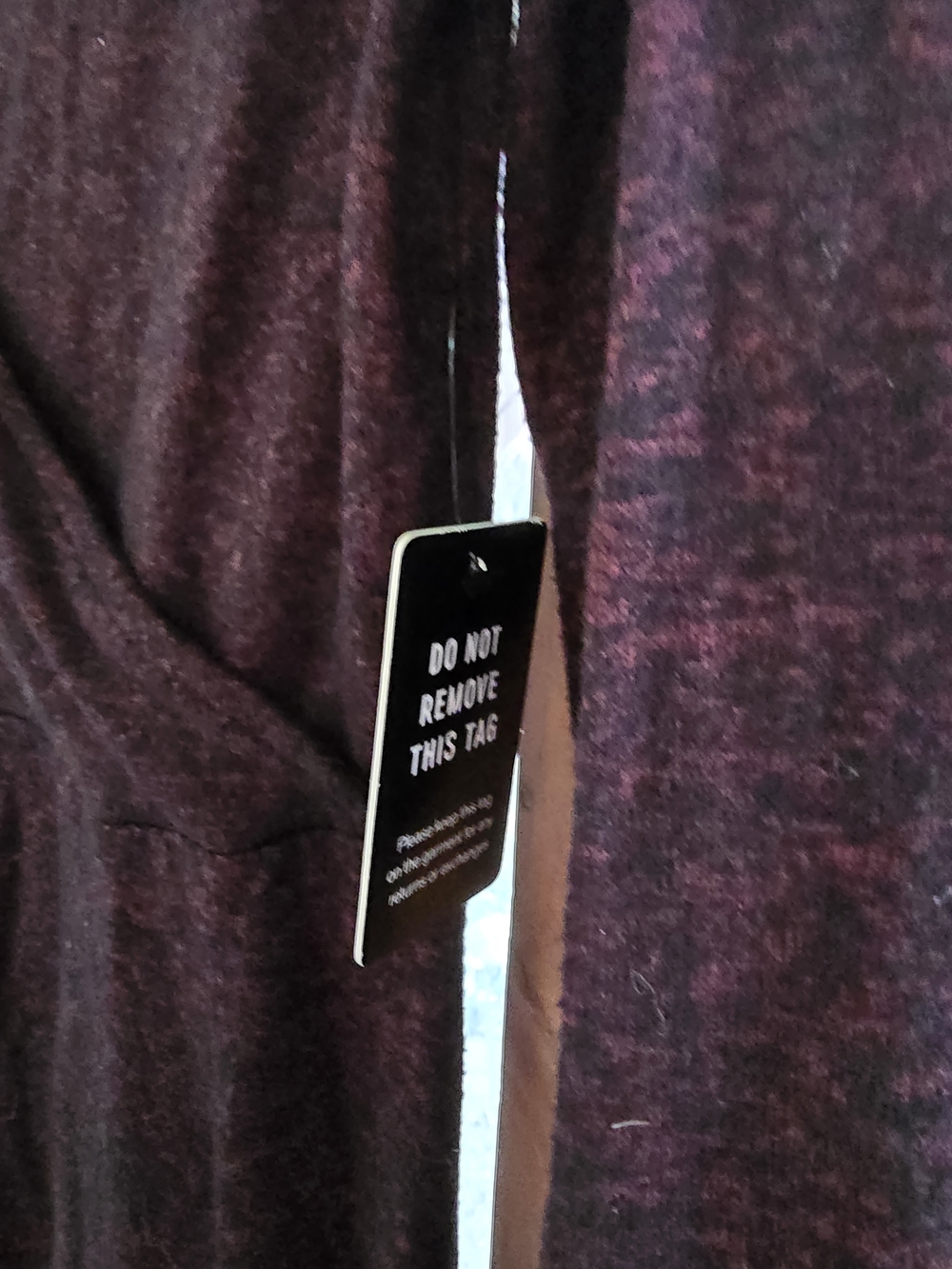 Express Maroon Knit Dress